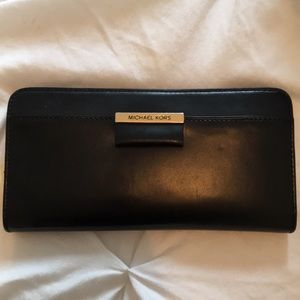 Michael Kors Collection Zip Around Wallet